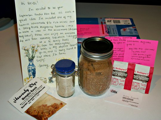 My September Foodie PenPal Experience