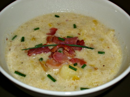 Warm Happy Feelings from Potato Leek Soup