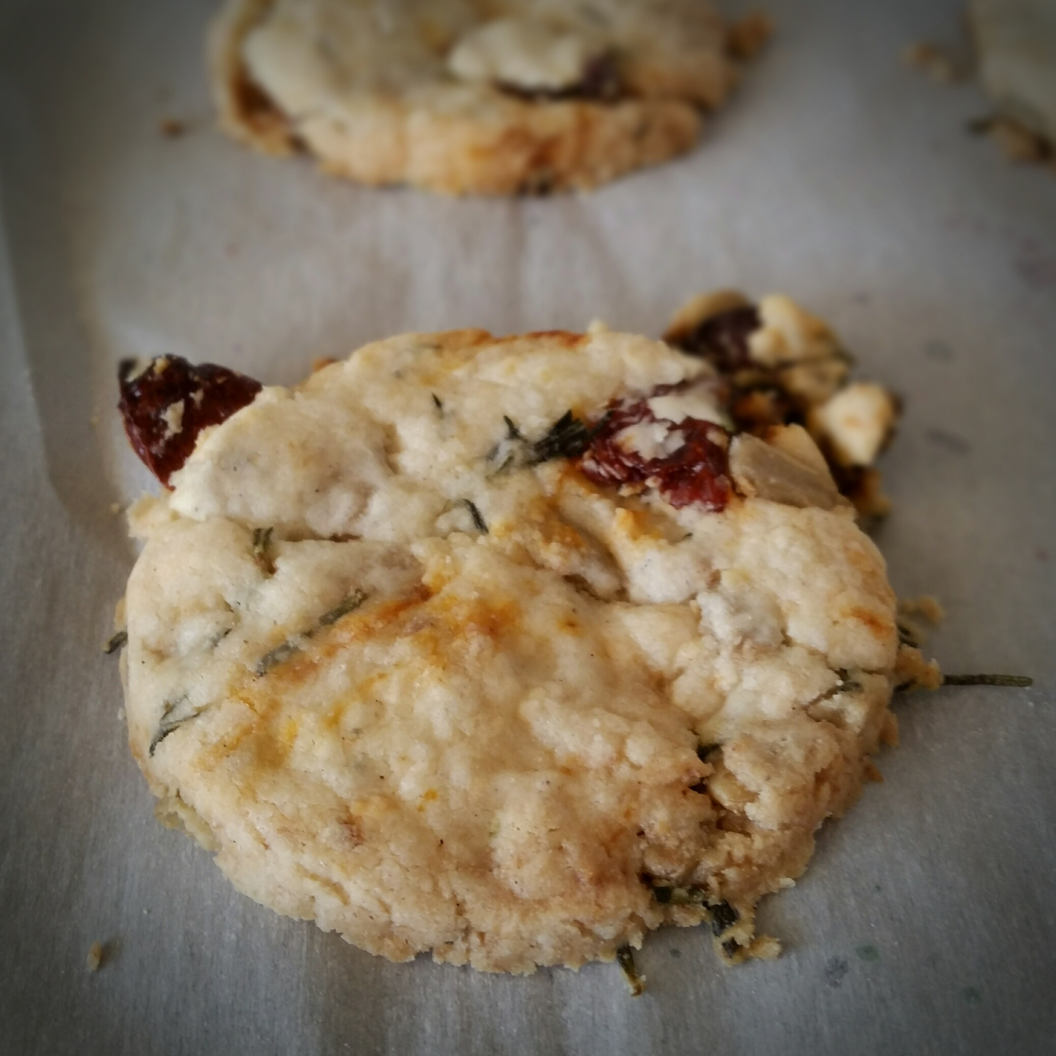 Baker's Dozen Cookie Challenge Day 4: Sun-dried Tomato and Rosemary Shortbread Cookies