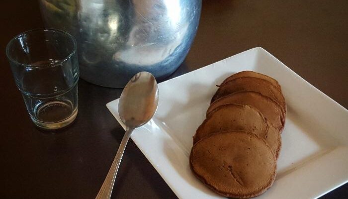 Chocolate Pancakes Cooked Cutthroat Kitchen Style (Gluten-Free Option)