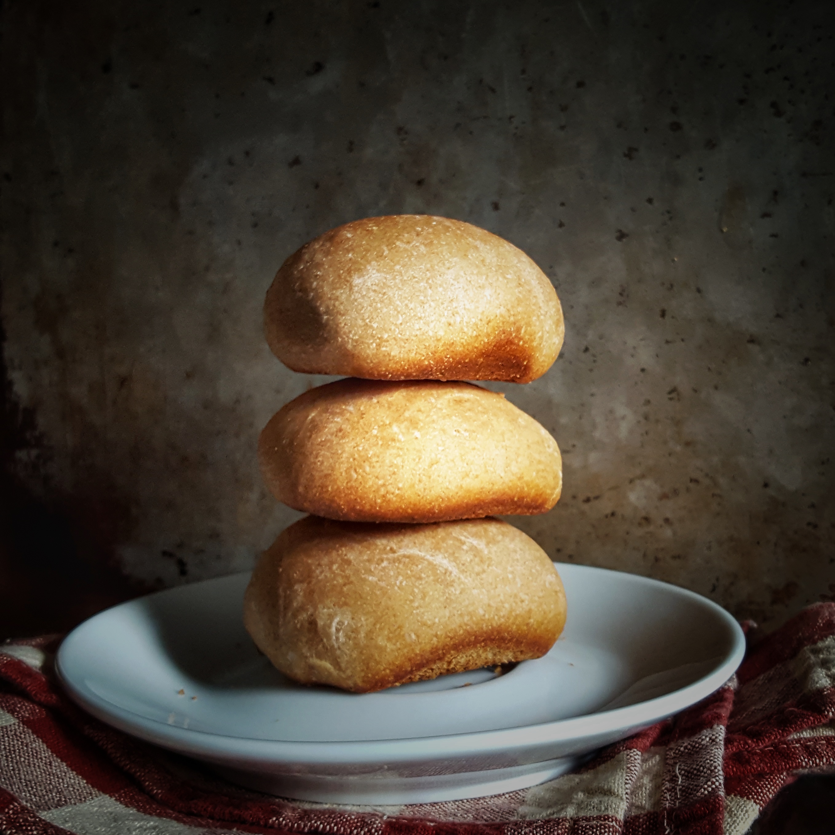 Slightly Sweet Wheat Rolls