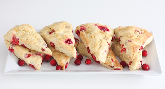 Two Peas & Their Pod Fresh Cranberry Scones