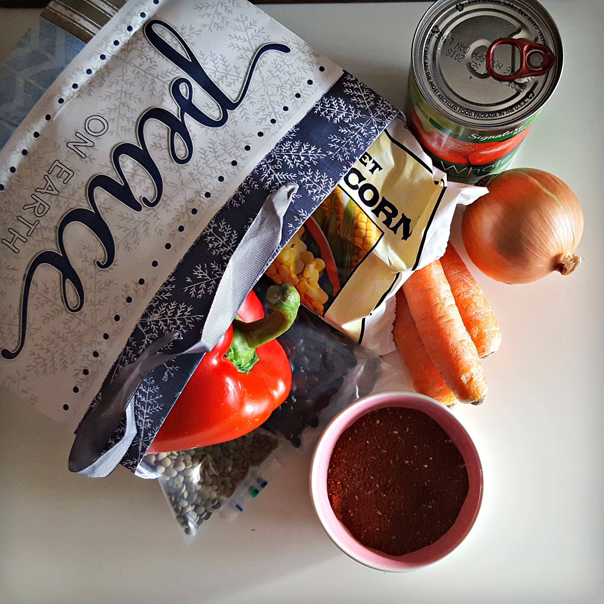 Black Bean, Lentil and Barley Vegetarian Chili