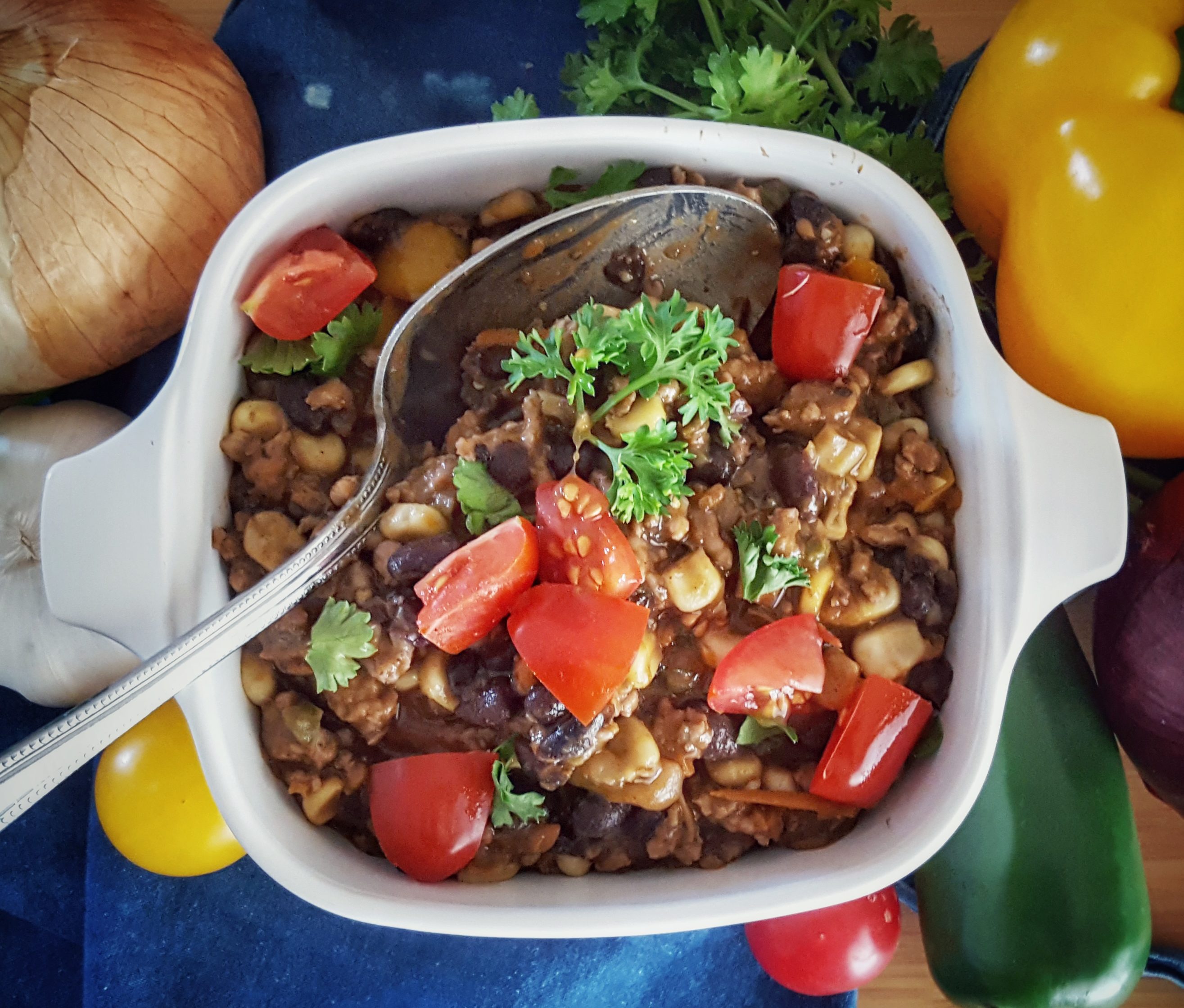 Easy, Spicy Turkey & Black Bean Chili