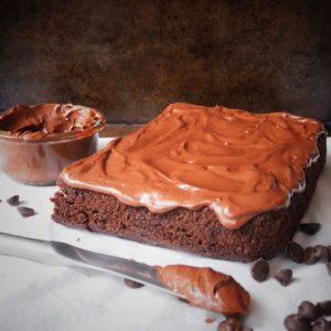 Simply Sophisticated Cooking | Salted Dark Chocolate Buttercream Icing