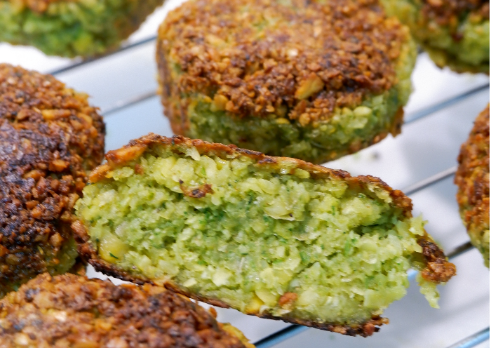 Falafel closeup
