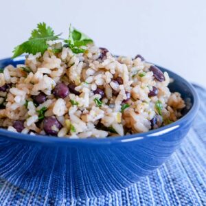 Cilantro Lime Rice with Black Beans
