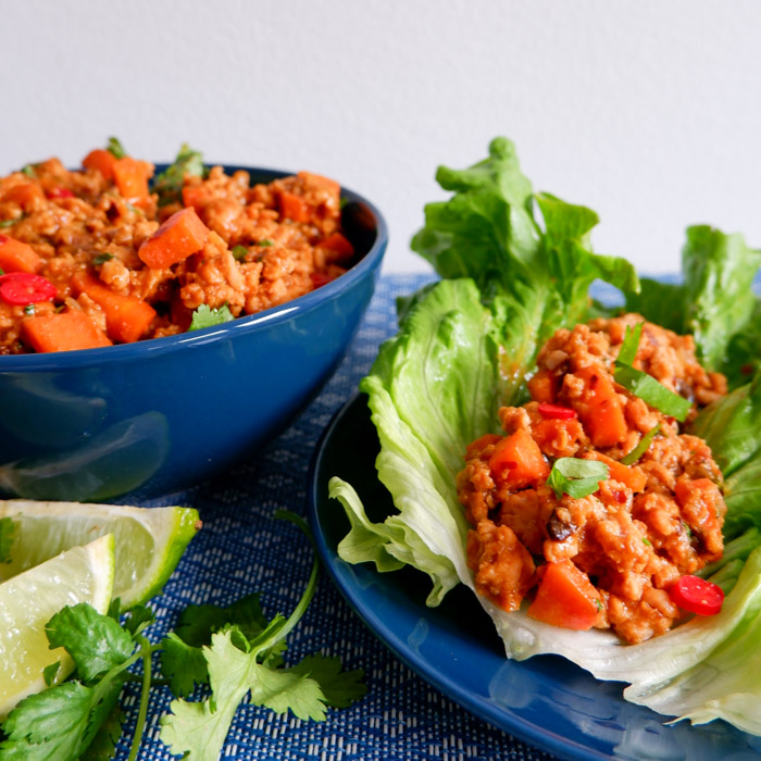 Asian Turkey Lettuce Wraps