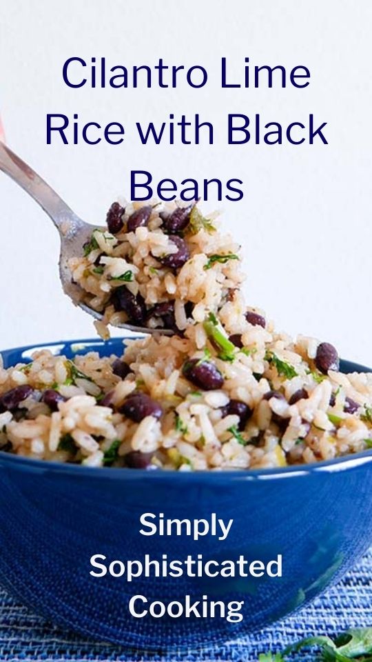 Cilantro Lime Rice with Black Beans